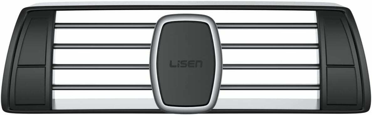 LISEN 2 Pack Magnetic Phone Holder for Your Car Mount 6 Military Magnets Car Phone Holder Mount Vent Cell Phone Holdeer Mount Vent Cell Phone Holder (20X Powerful: Gold)