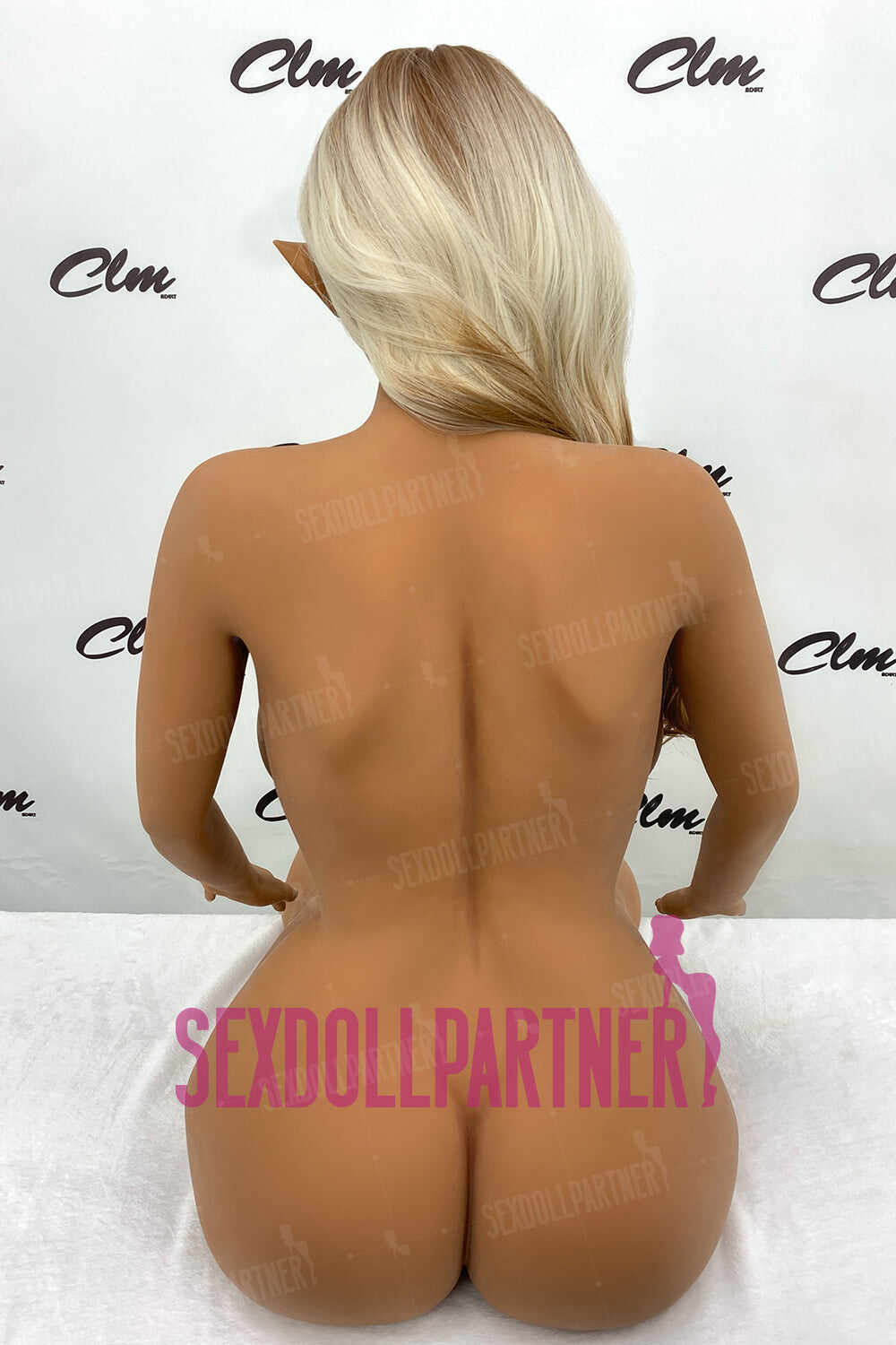 US Stock - Climax Meru 5ft25/160cm ROS Head TPE Great Huge Tits BBW Hentai Anime Adult Sex Doll With Yoga Skeleton