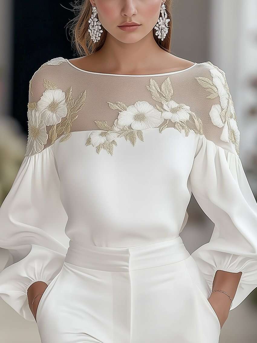 Women's Fashion Mesh Shirt