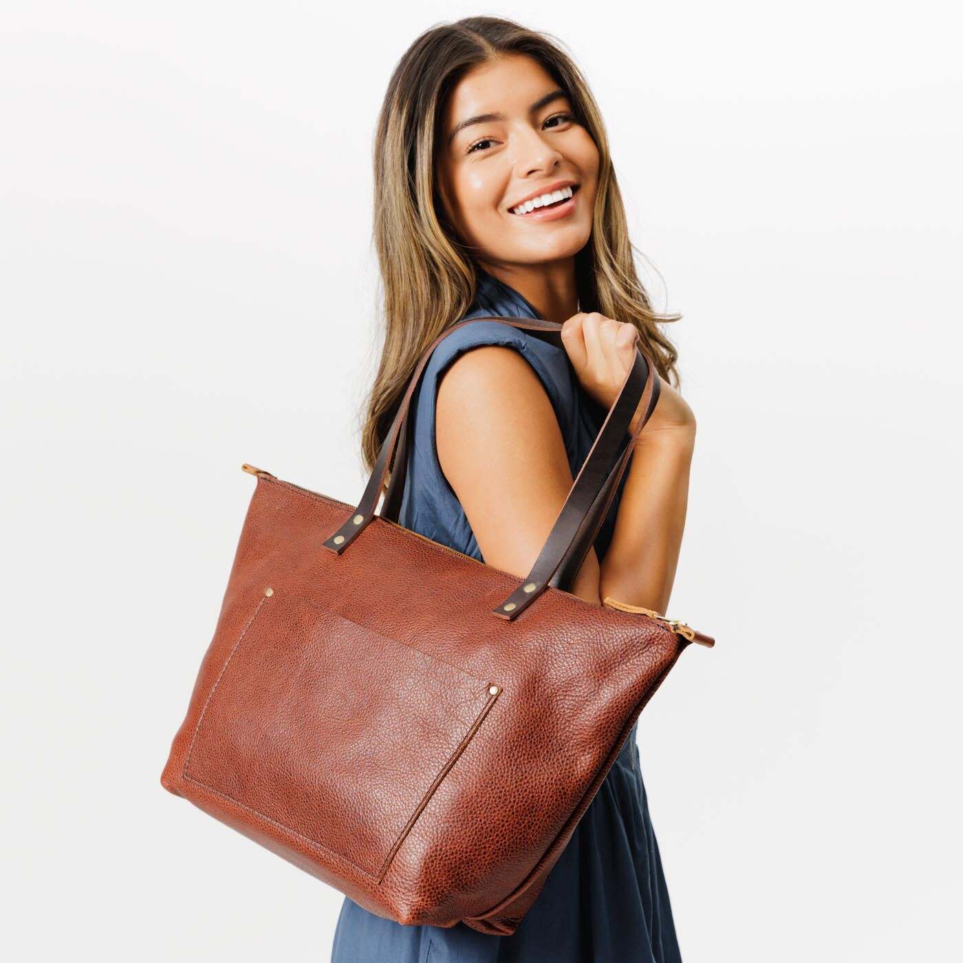 Leather Tote Bag