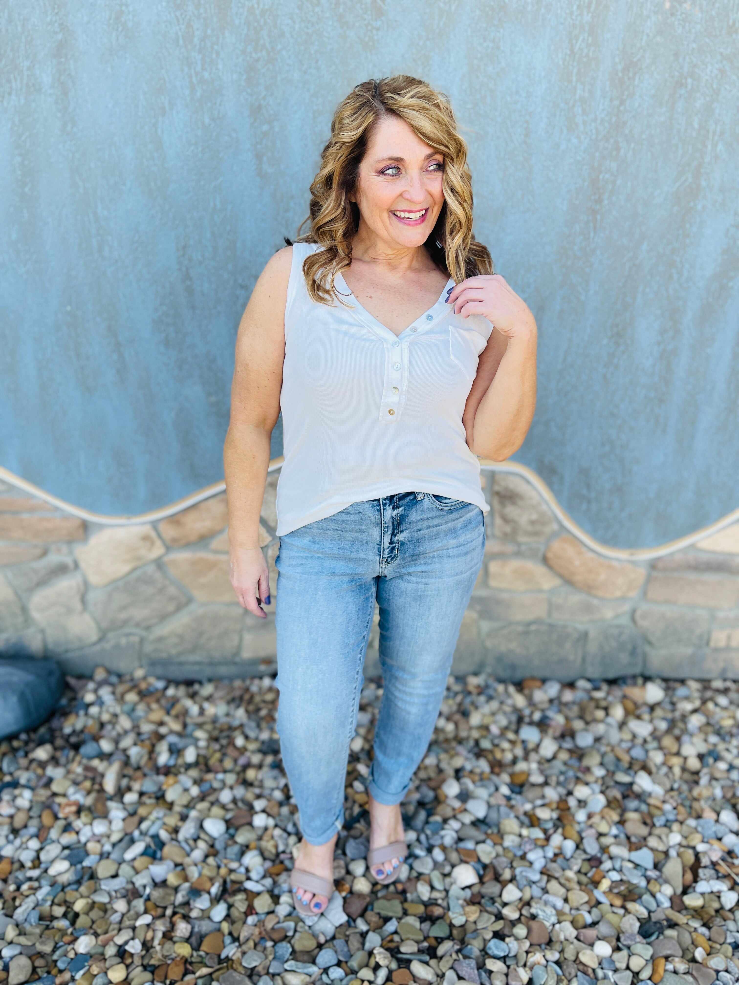 RESTOCK!  Reg/Curvy The Bleach Boys Nondistressed Boyfriend Jeans--Multiple Washes!
