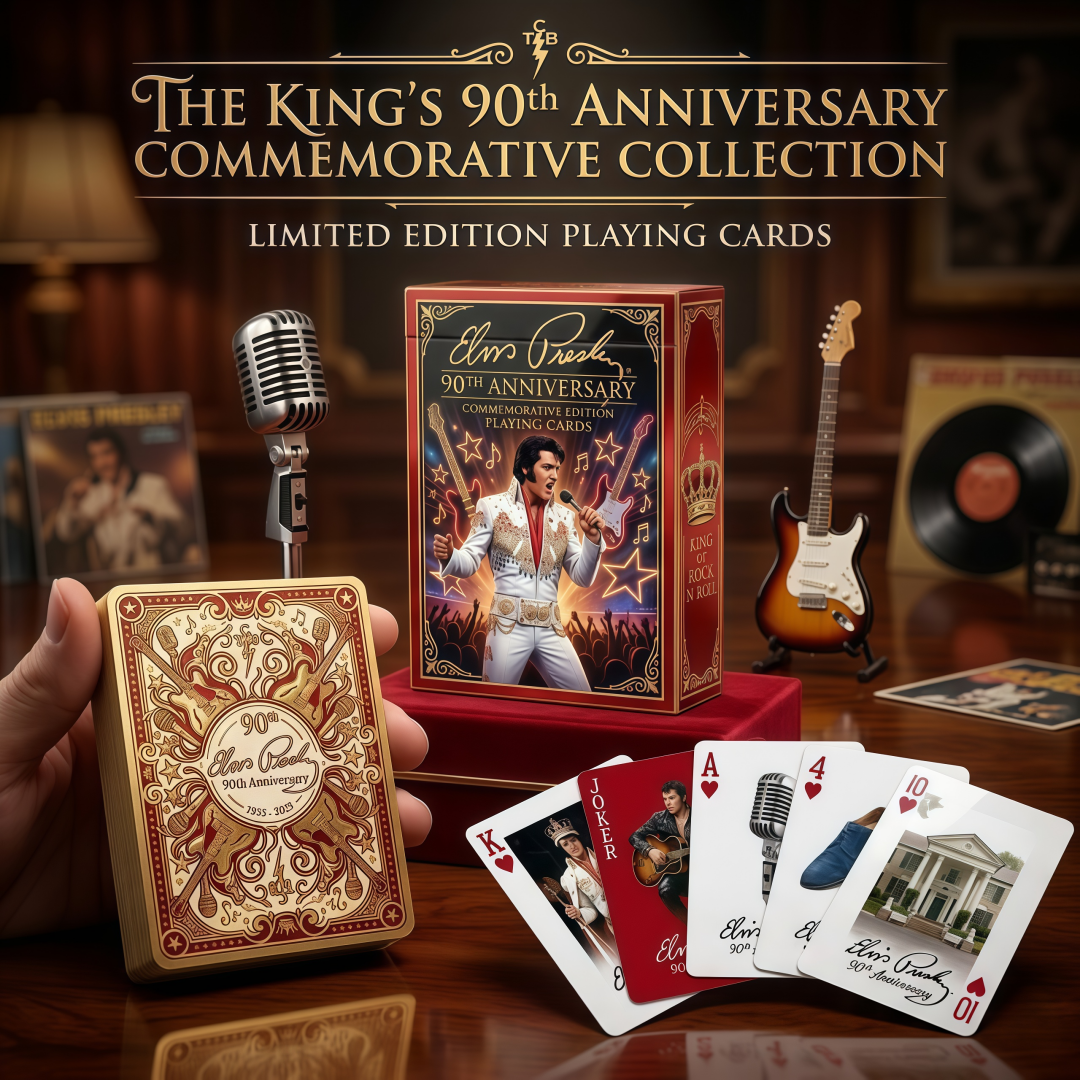 Elvis Presley 90th Anniversary Commemorative Playing Cards