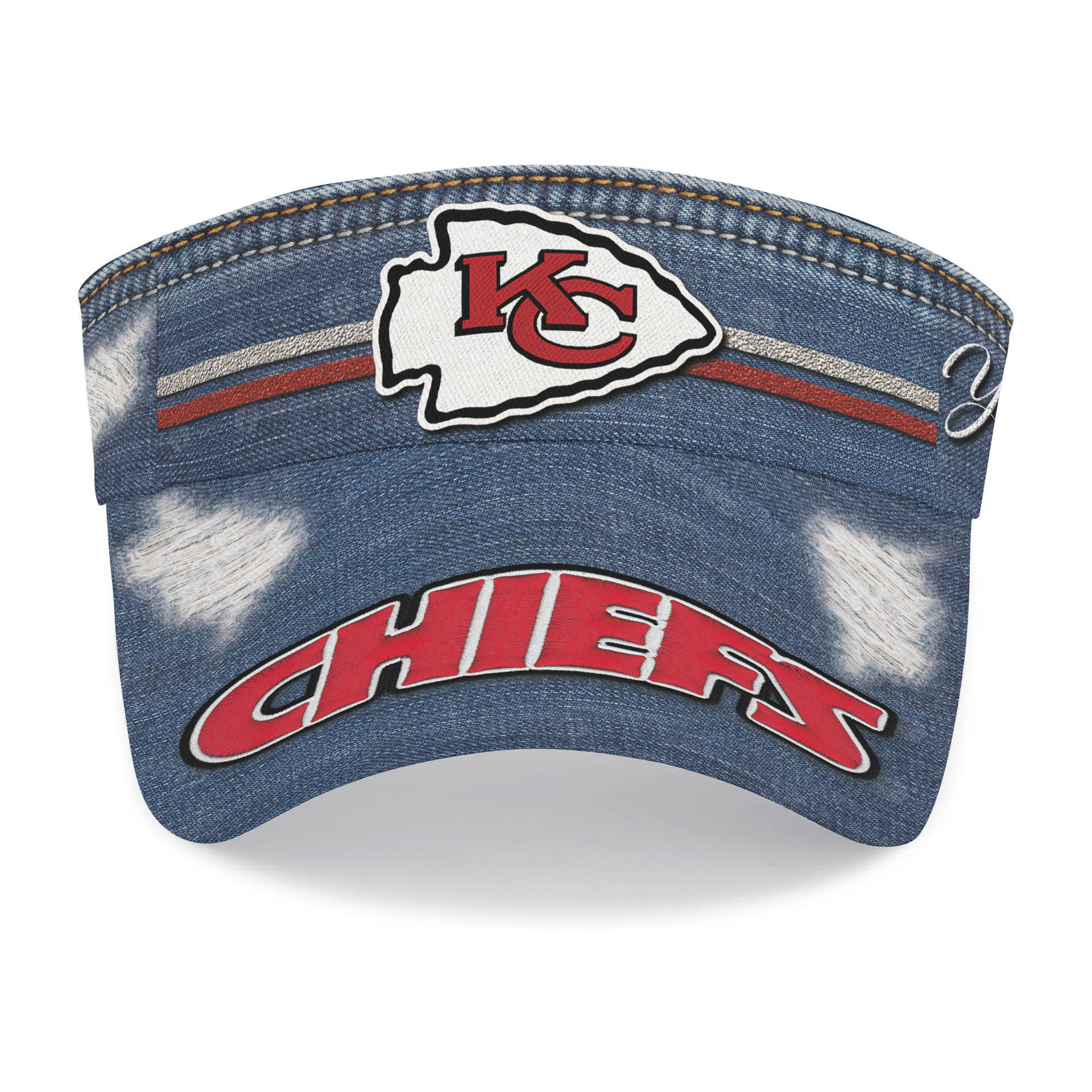 Kansas City Chiefs | Premium NFL Sun Visor Cap TD