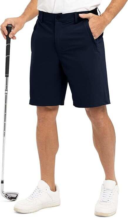 🔥Men's Golf Work Shorts Stretch Waistband Dry Fit