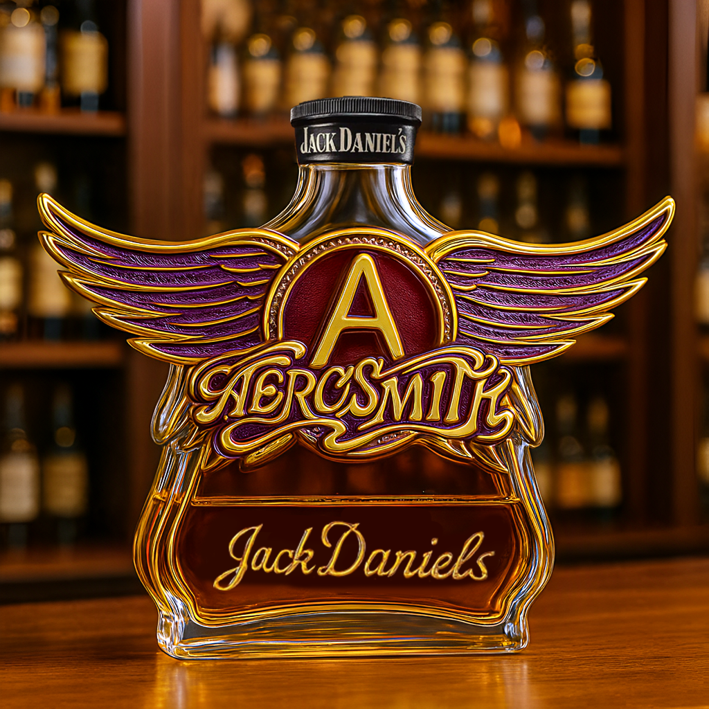 Aerosmith Whiskey Bottle