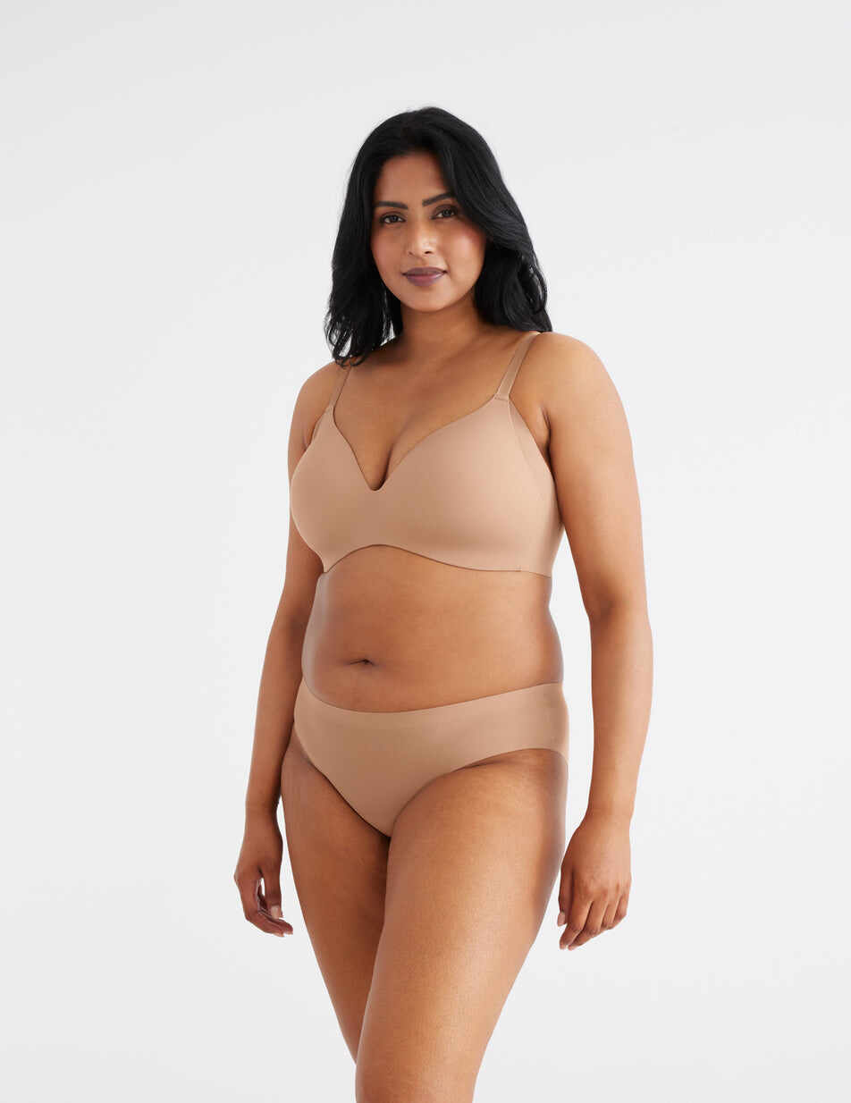 Light Leakproof No-Show Bikini