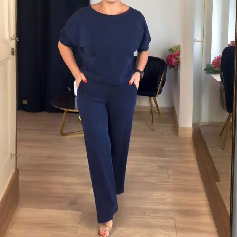 🔥 Last Day For Clearance !⏰Elegant 3-piece set including long cardigan, top and pants💞