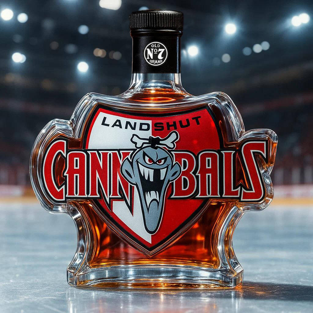 Landshut Cannibals Whiskey Bottle