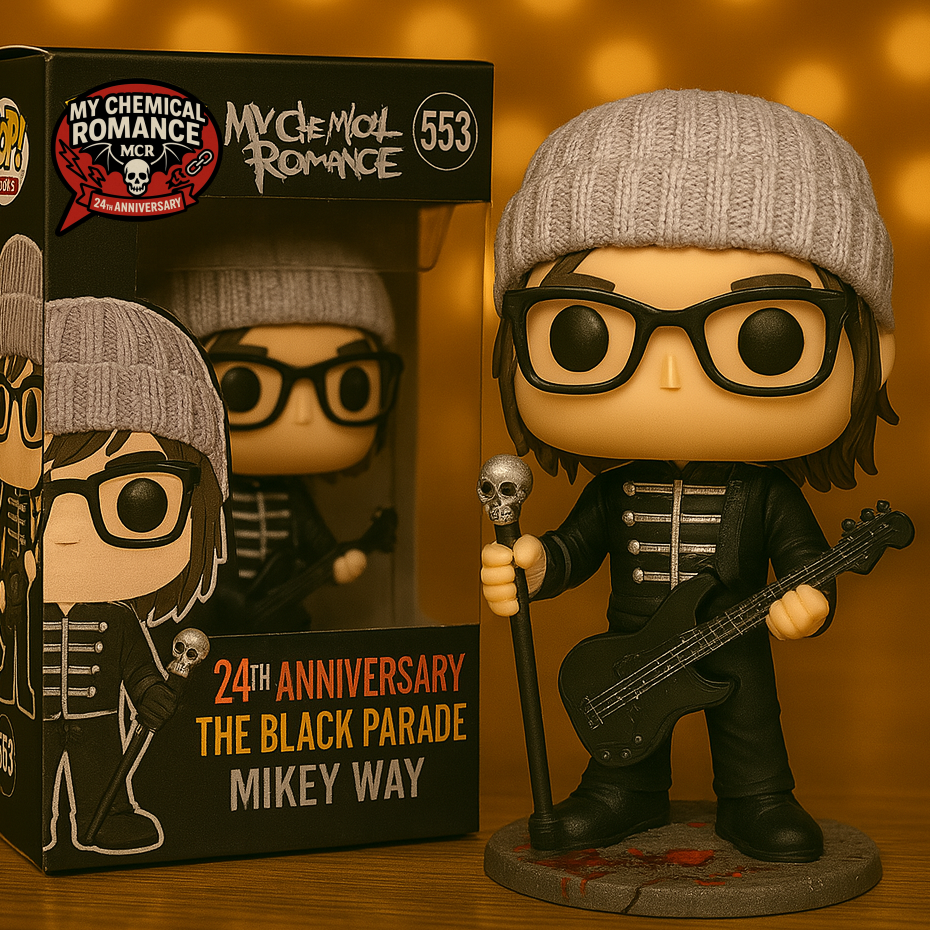 My Chemical Romance 24th Anniversary POP Figure!