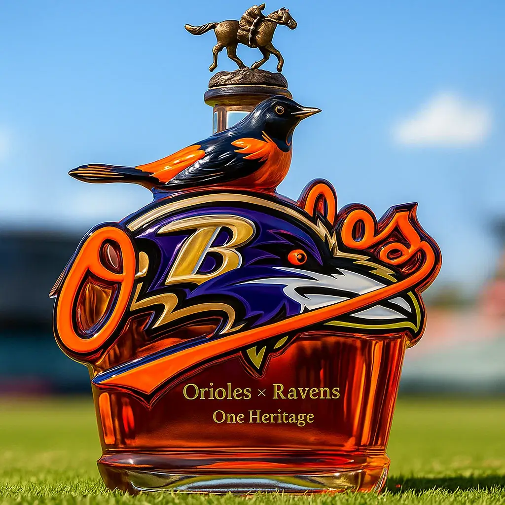 Orioles × Ravens – Baltimore Limited Edition Whiskey Bottle