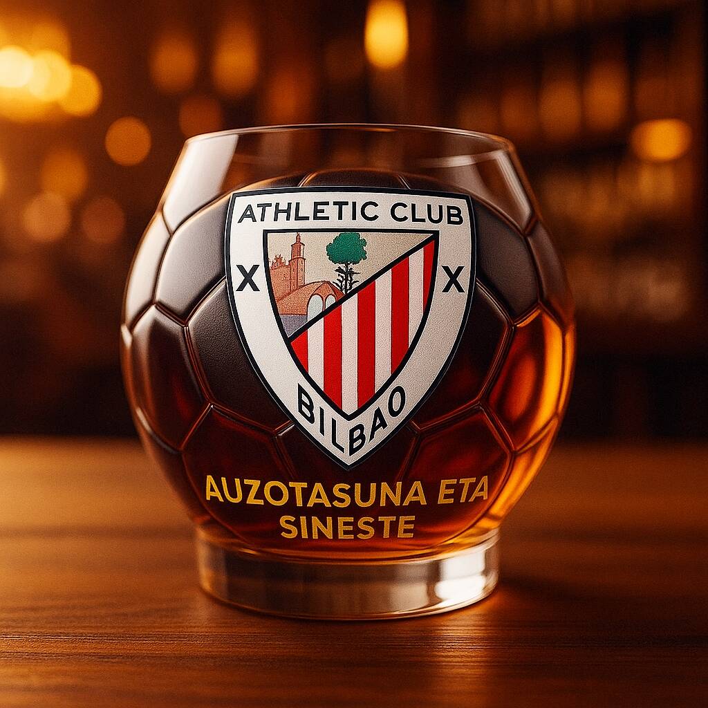 La Liga Football Whiskey Glass