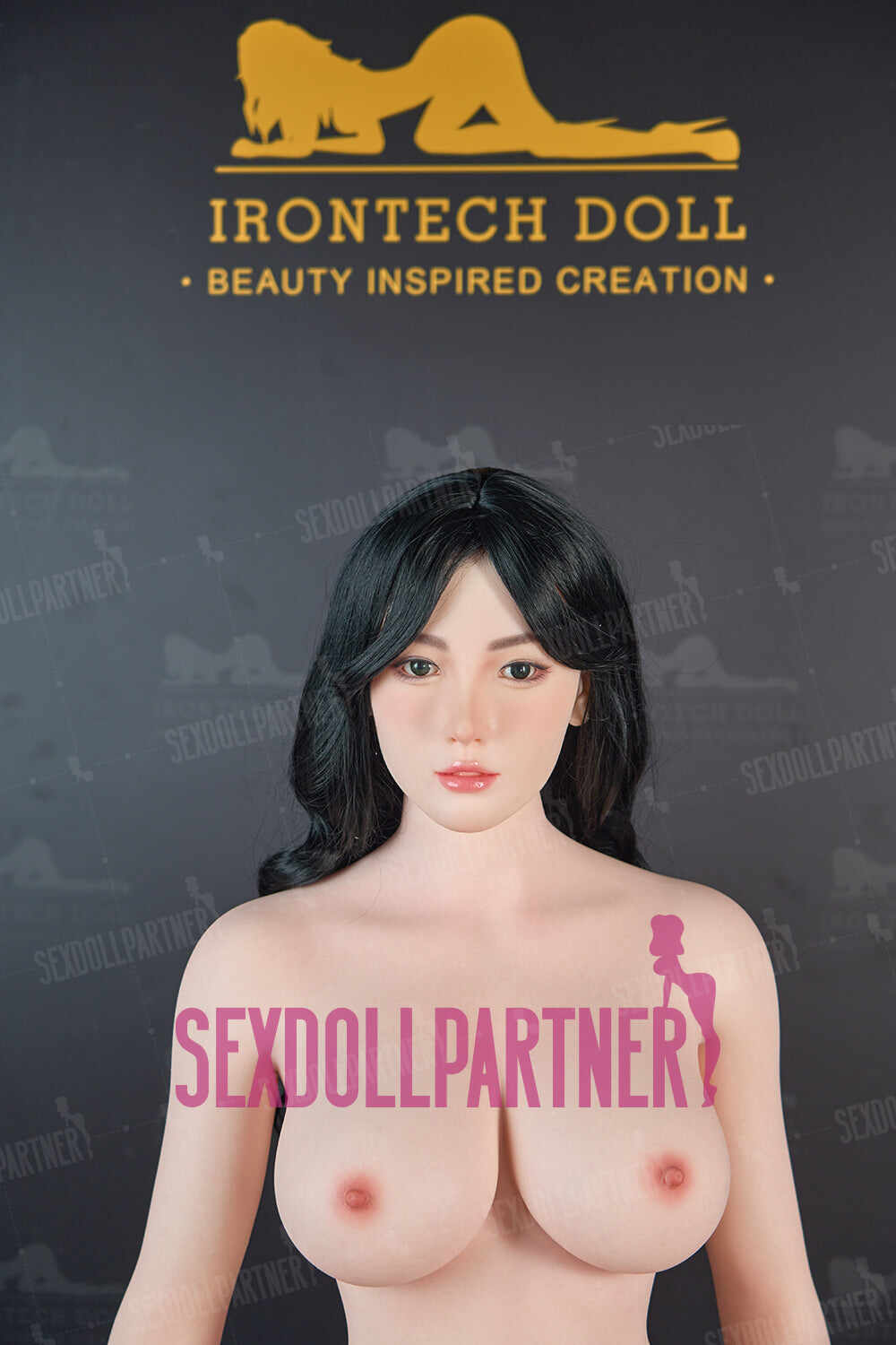 EU Stock - Irontechdoll Laina 5ft38/ 164cm #S1 Head Full Silicone Japanese Sexy Sex Doll