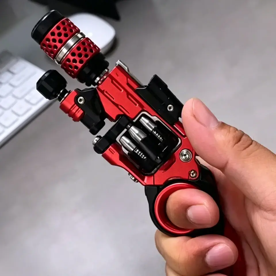 2026 New Aluminum Alloy Destroyer Composite EDC Fingertip Decompression Toy