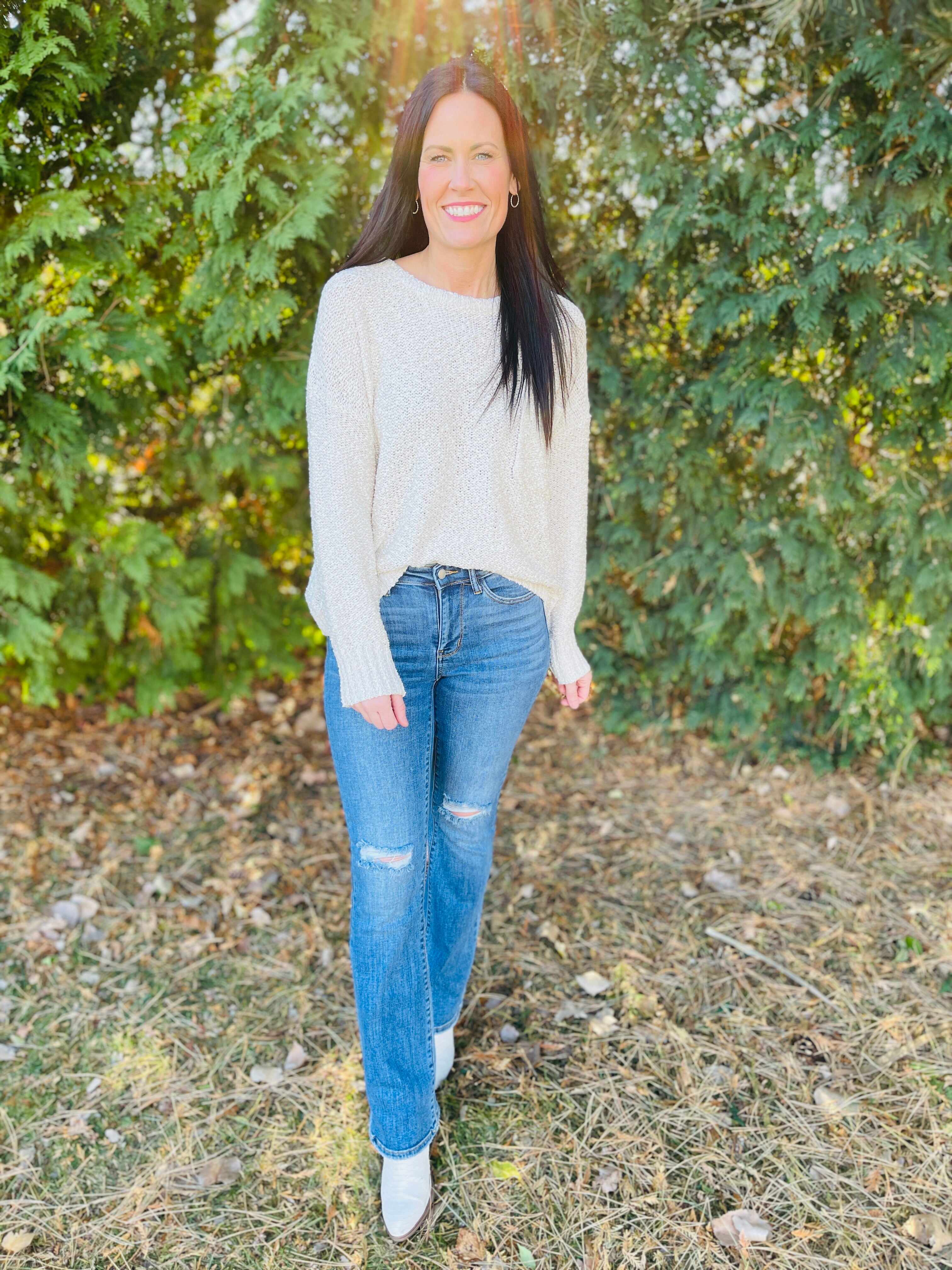 PLUS/REG Feelin' Slim Bootcut Jeans
