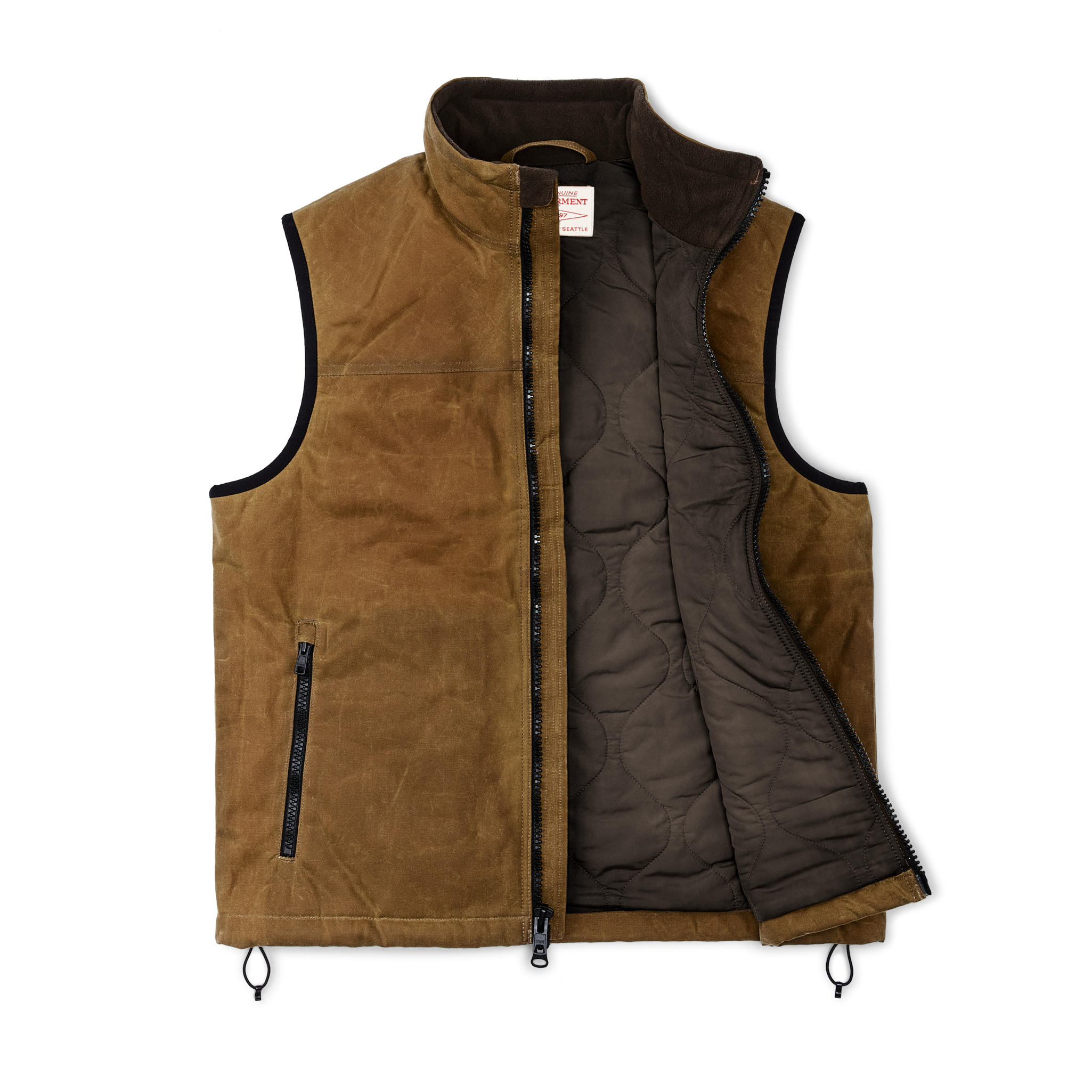 Tin Cloth Primaloft® Vest - Dark Tan 2
