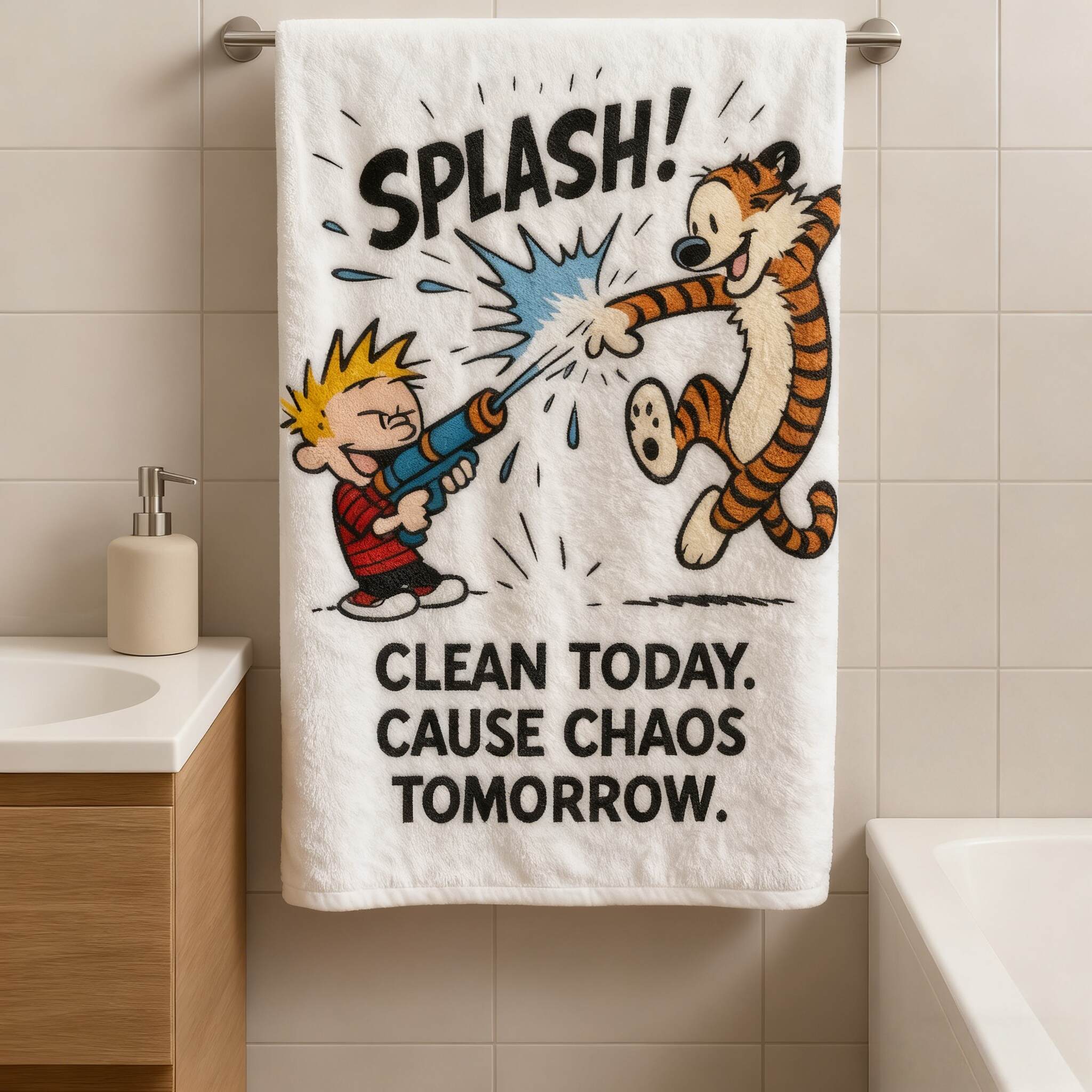 Kids Adventure Bath Towel