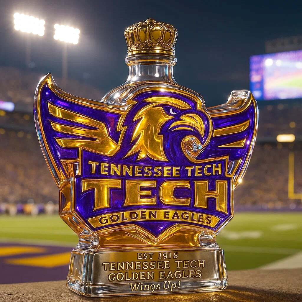 TTH Golden Eagles Limited Edition Whiskey Bottle