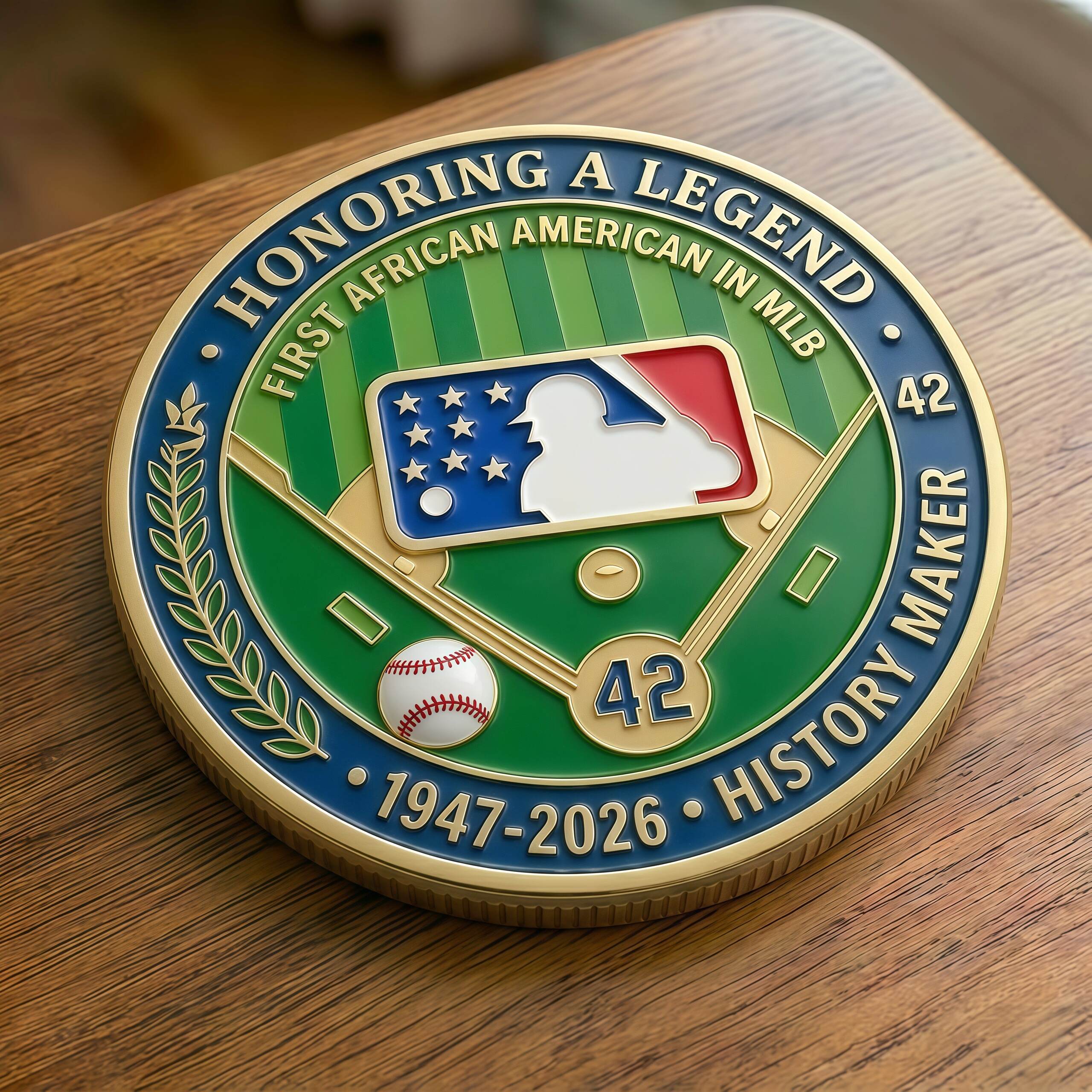 Jackie Robinson 79th Anniversary Commemorative Coin