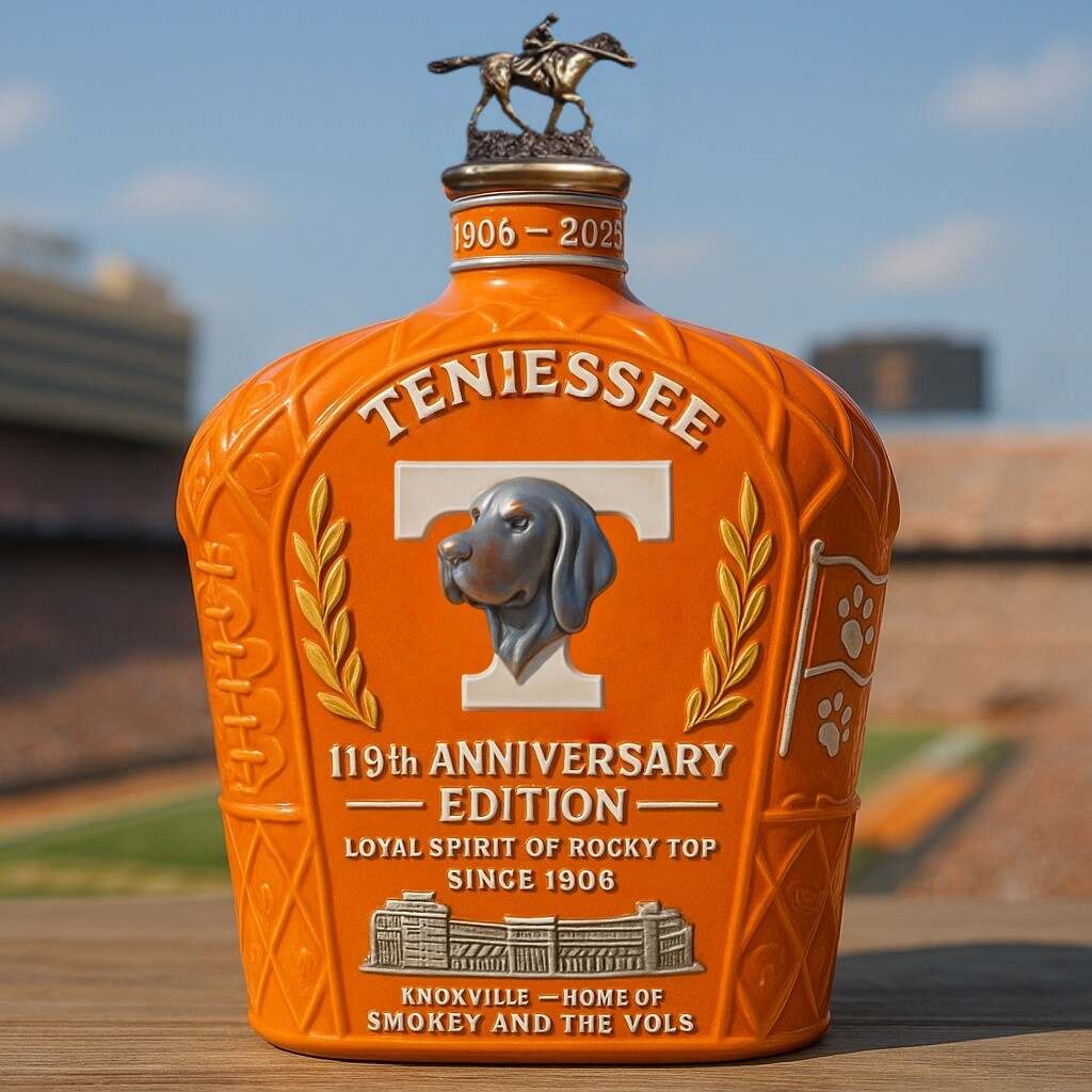TENN 119th Anniversary Whiskey Bottle