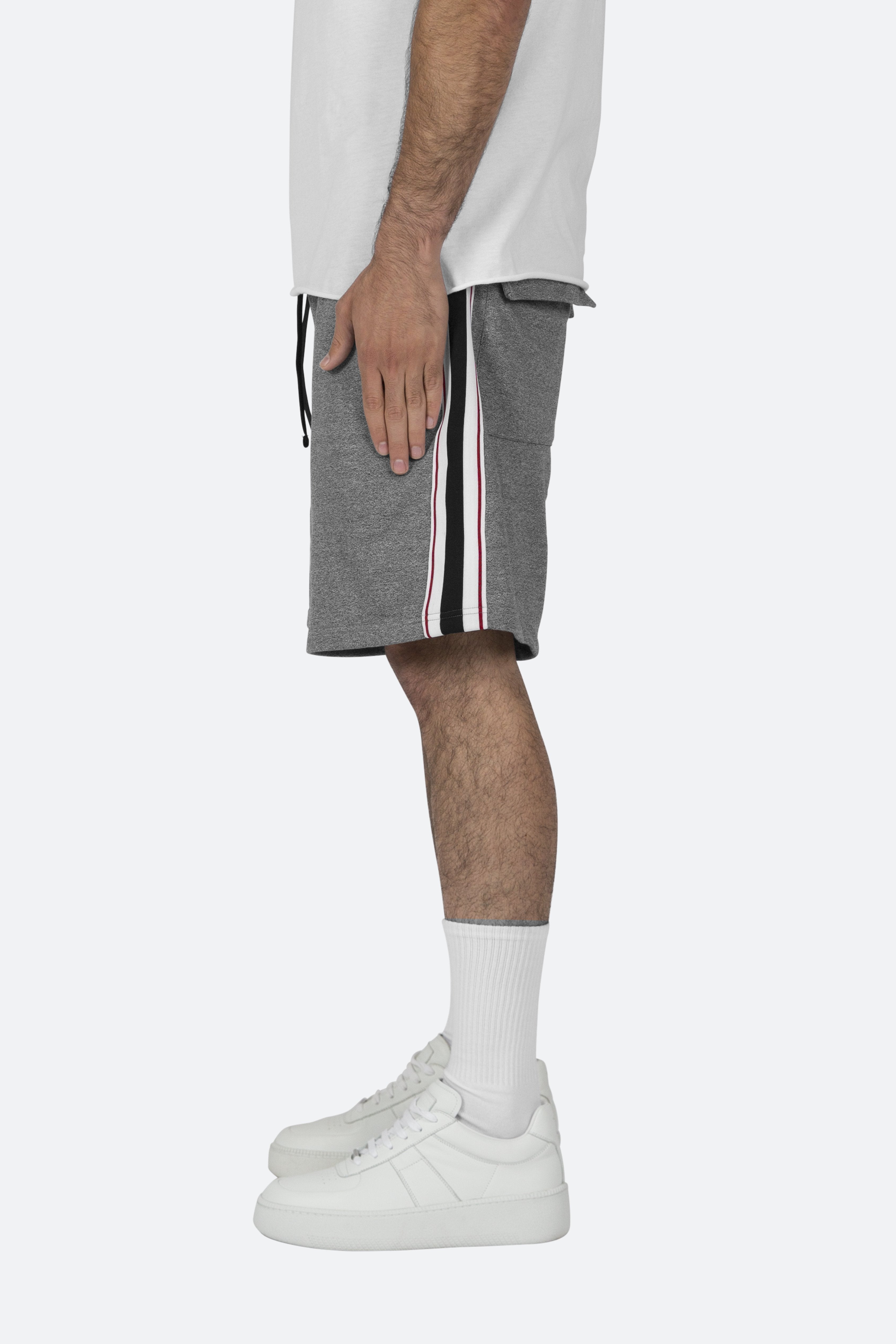 LAX Track Sweatshorts - Grey