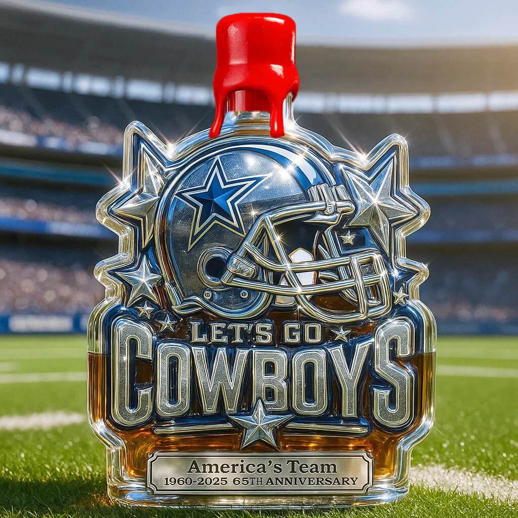 Dallas Cowboys Limited Edition Whisky Bottle