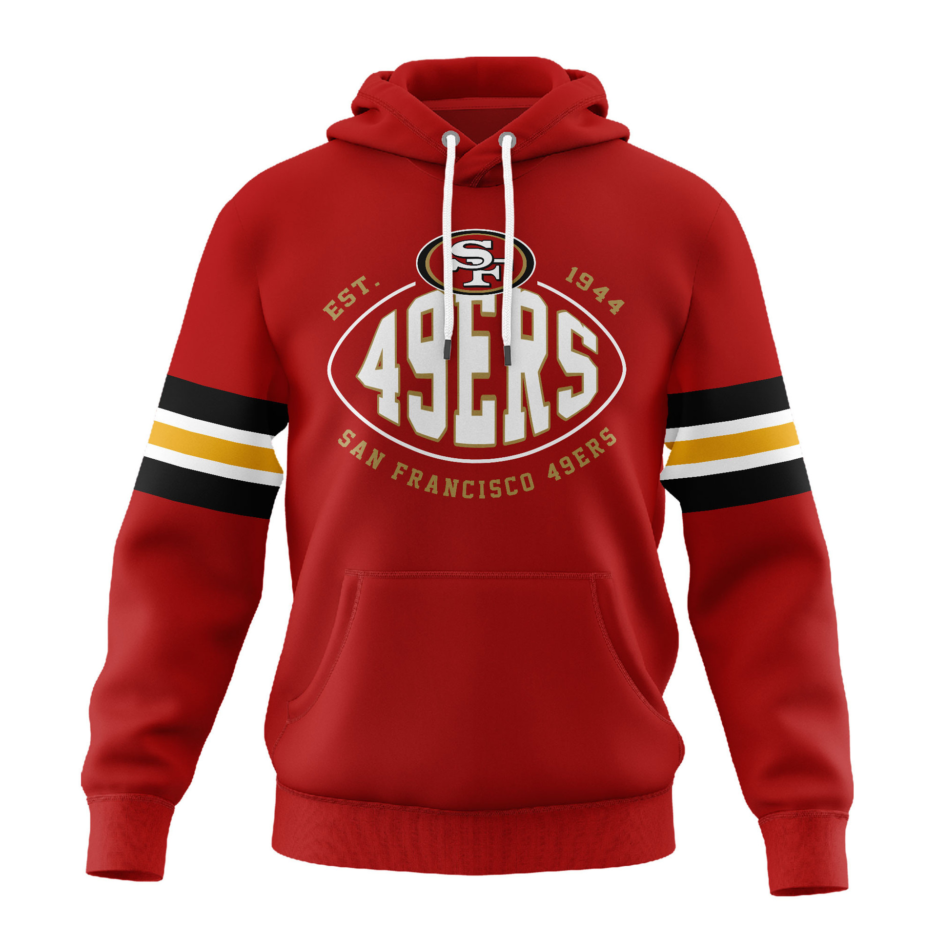 San Francisco 49ers | Premium NFL Hanukkah Day Hoodie NY