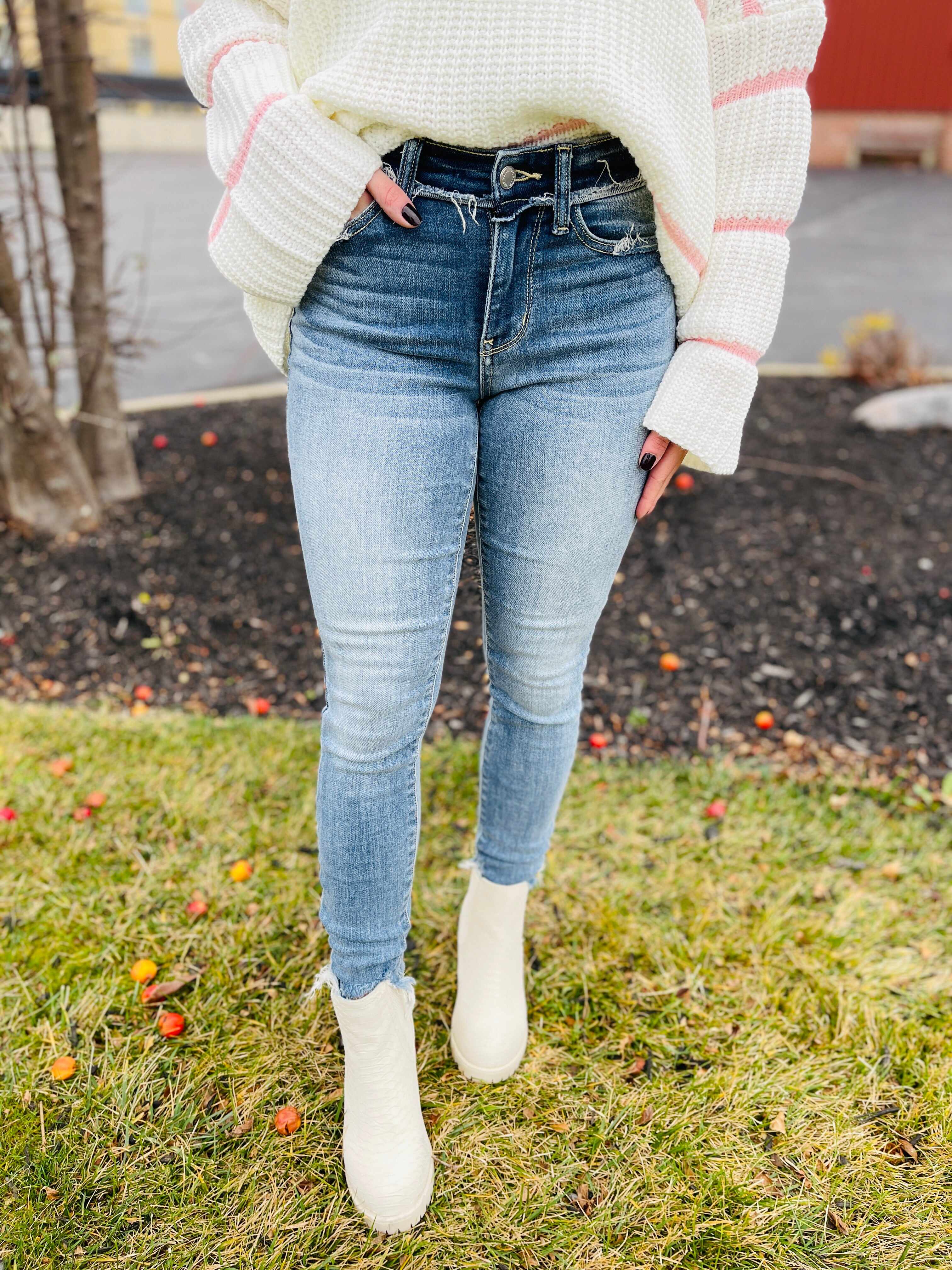 Plus/Reg Forever After All Skinny Jeans