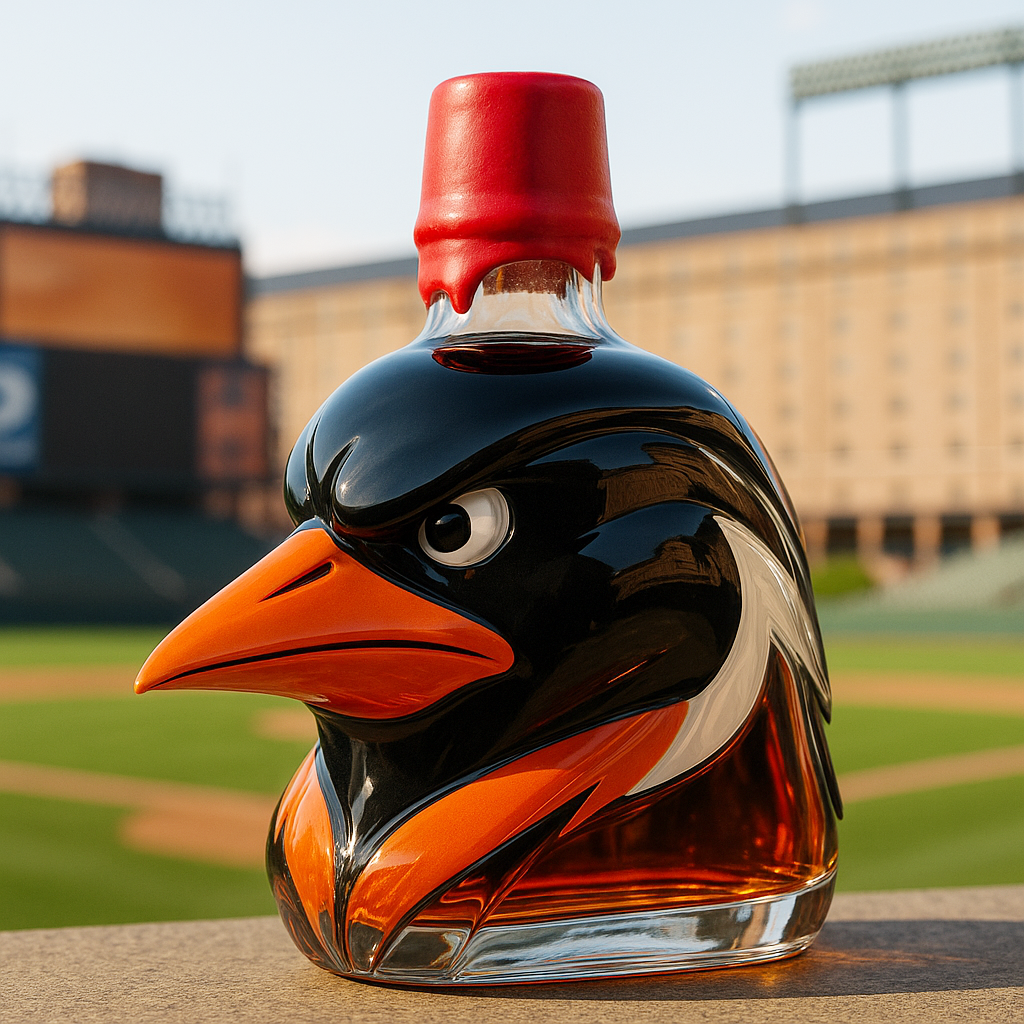Baltimore Orioles Limited Edition Whiskey Bottle