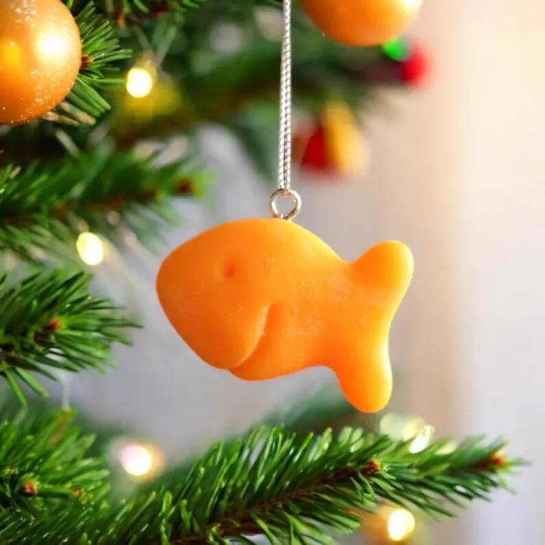 Goldfish Cracker Ornament