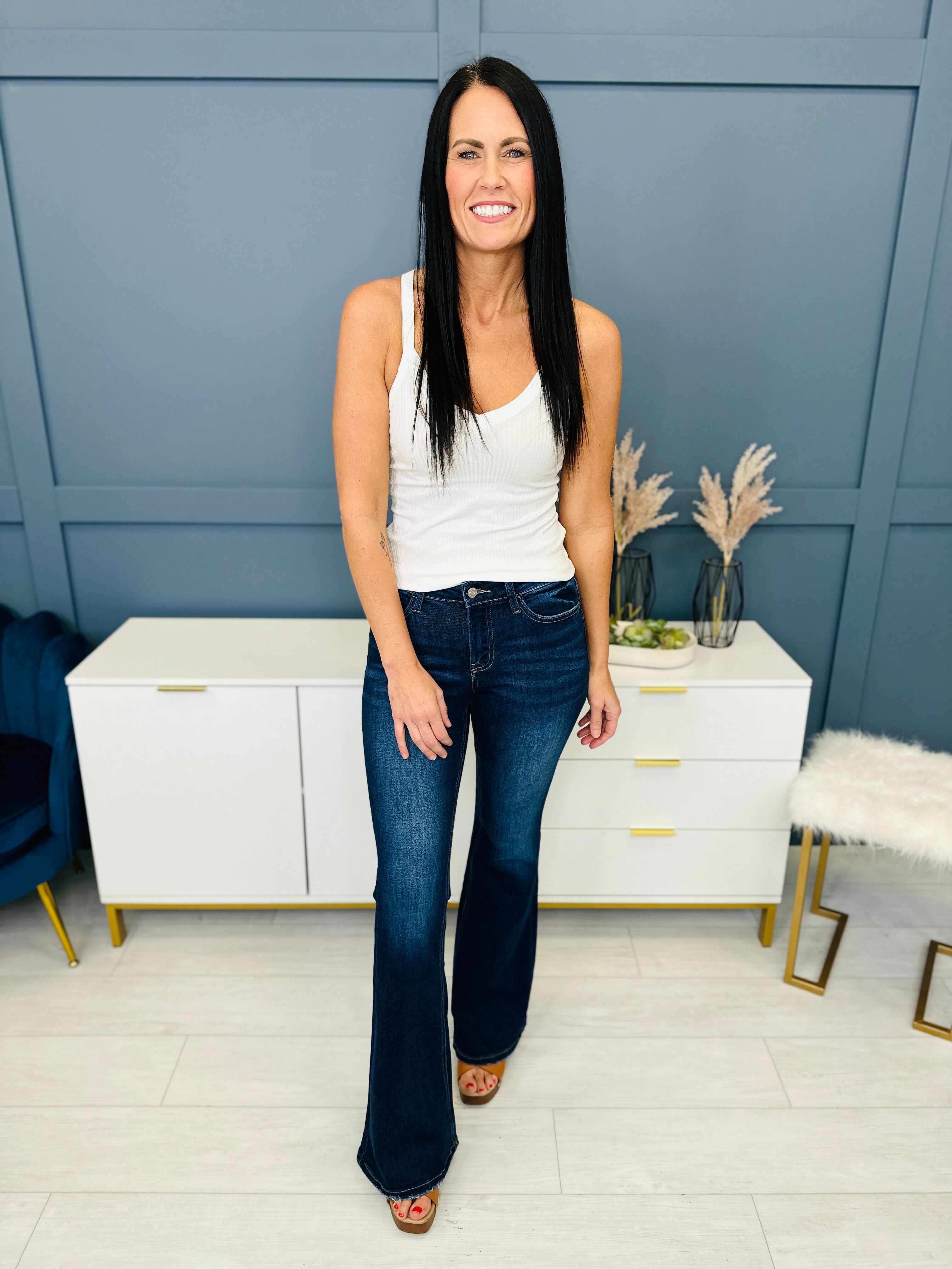 Lovervet REG/CURVY Far Out Flare Jeans