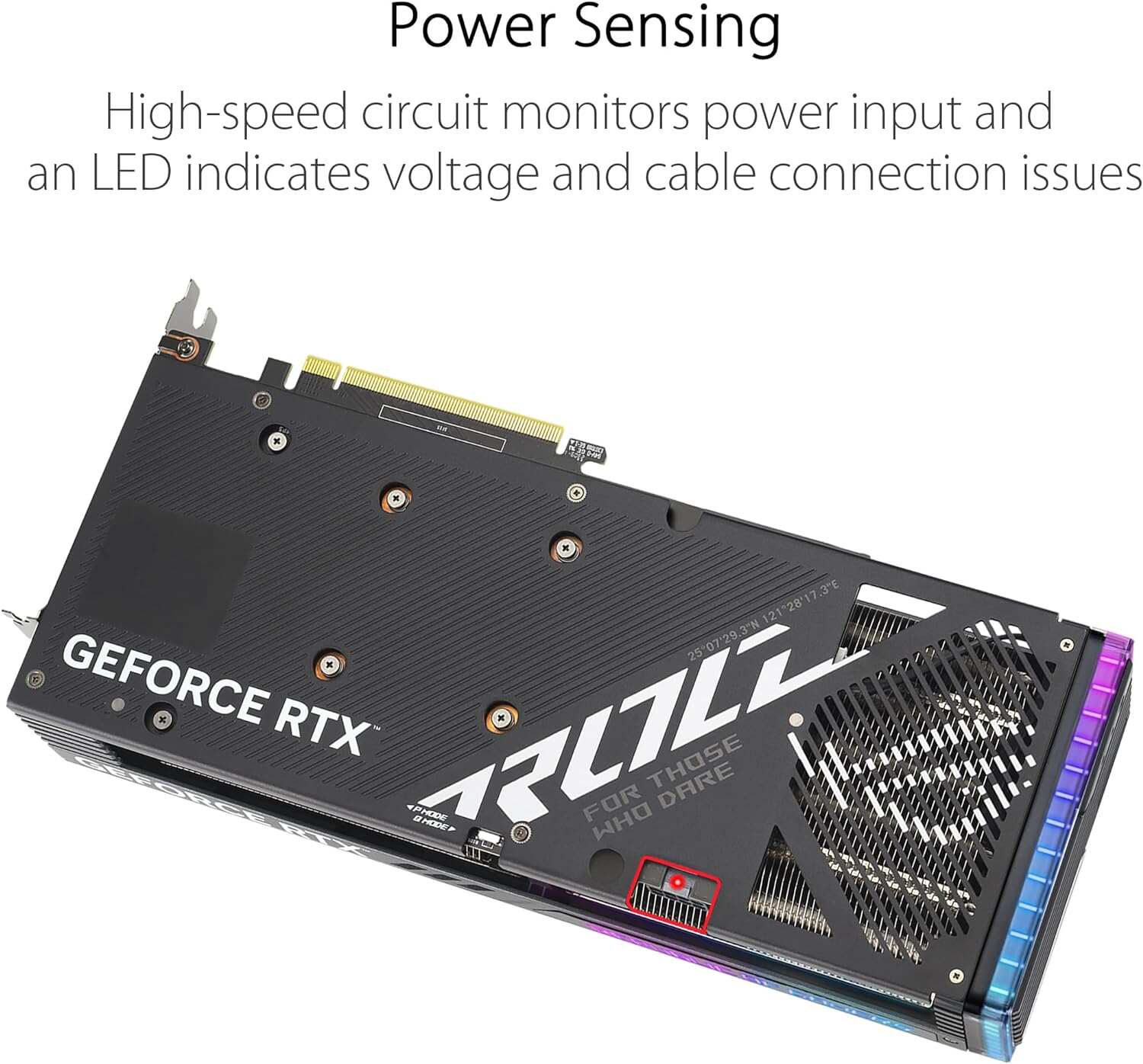 ASUS ROG Strix GeForce RTX™ 4060 OC Edition Gaming Graphics Card (PCIe 4.0, 8GB GDDR6, DLSS 3, HDMI 2.1a, DisplayPort 1.4a, Axial-tech Fan Design, Aura Sync, 0dB Technology)