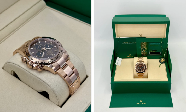 NEW 2025 Rolex Daytona 40mm 126505 Rose Gold Chocolate Dial