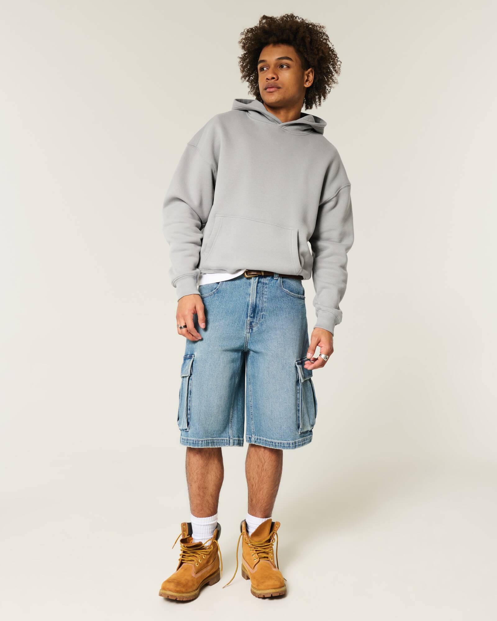 Boxy Camo Hoodie