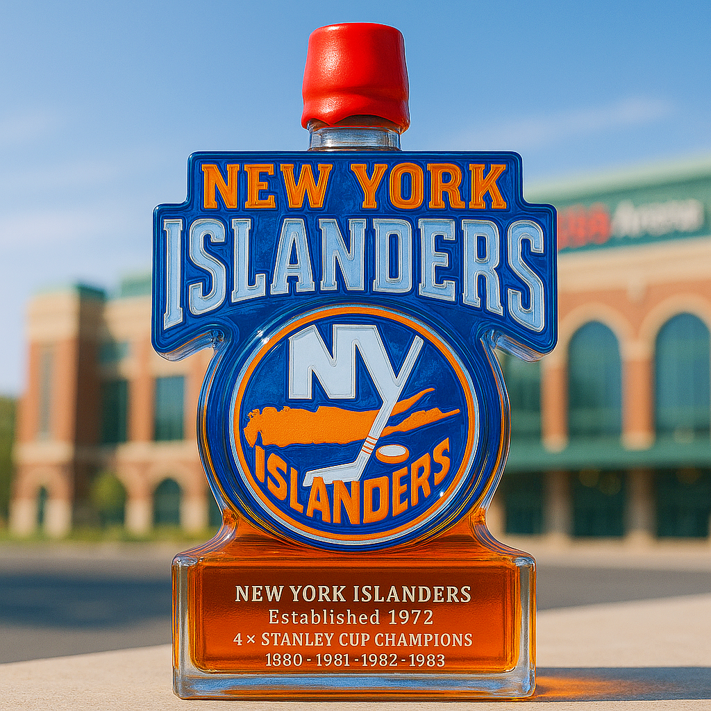 New York Islanders Honor Whiskey Bottle