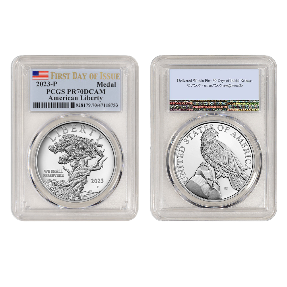 2023-P Silver American Liberty Medal PR-70 PCGS (First Day)
