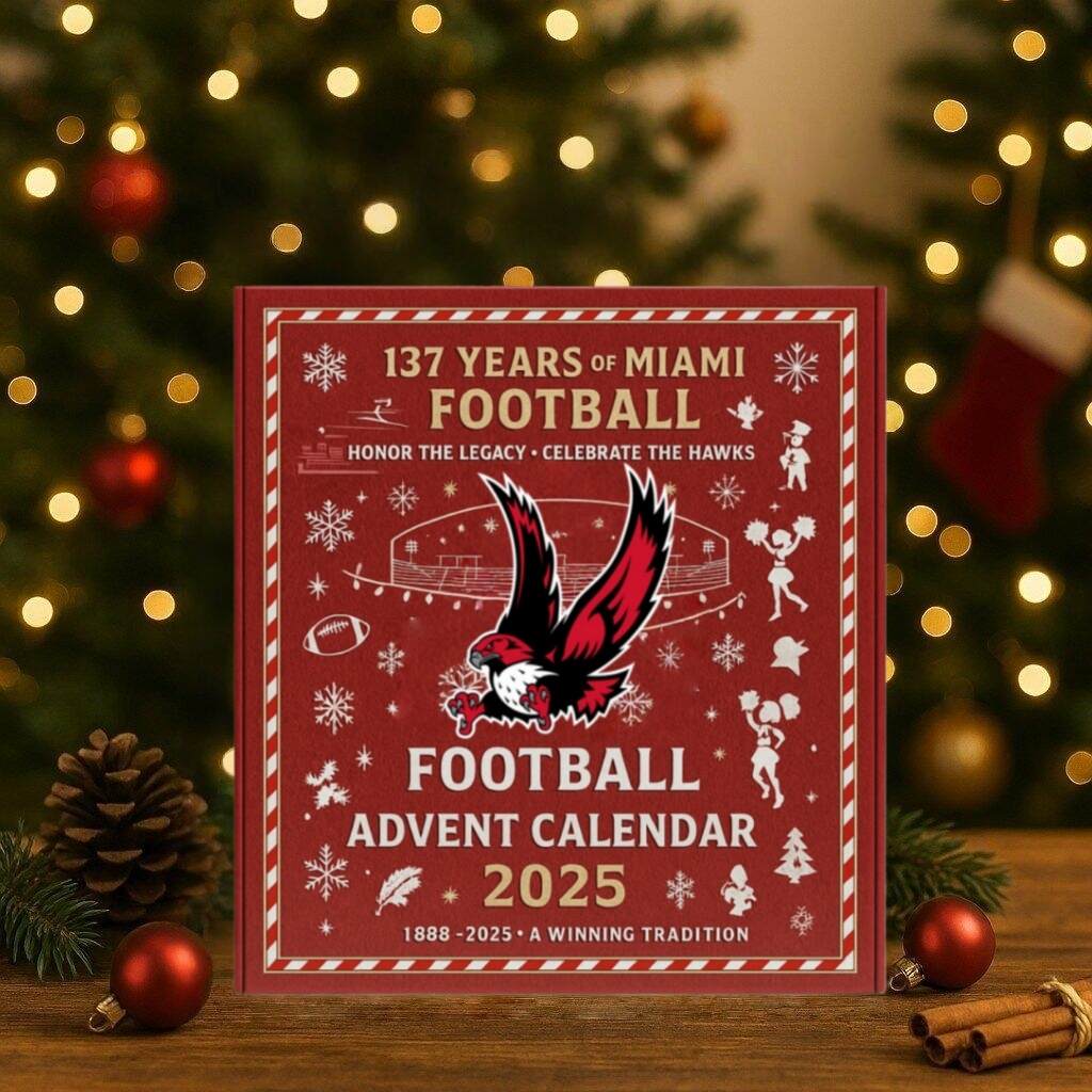 Miami RedHawks Football 137th Anniversary Pop Advent Calendar