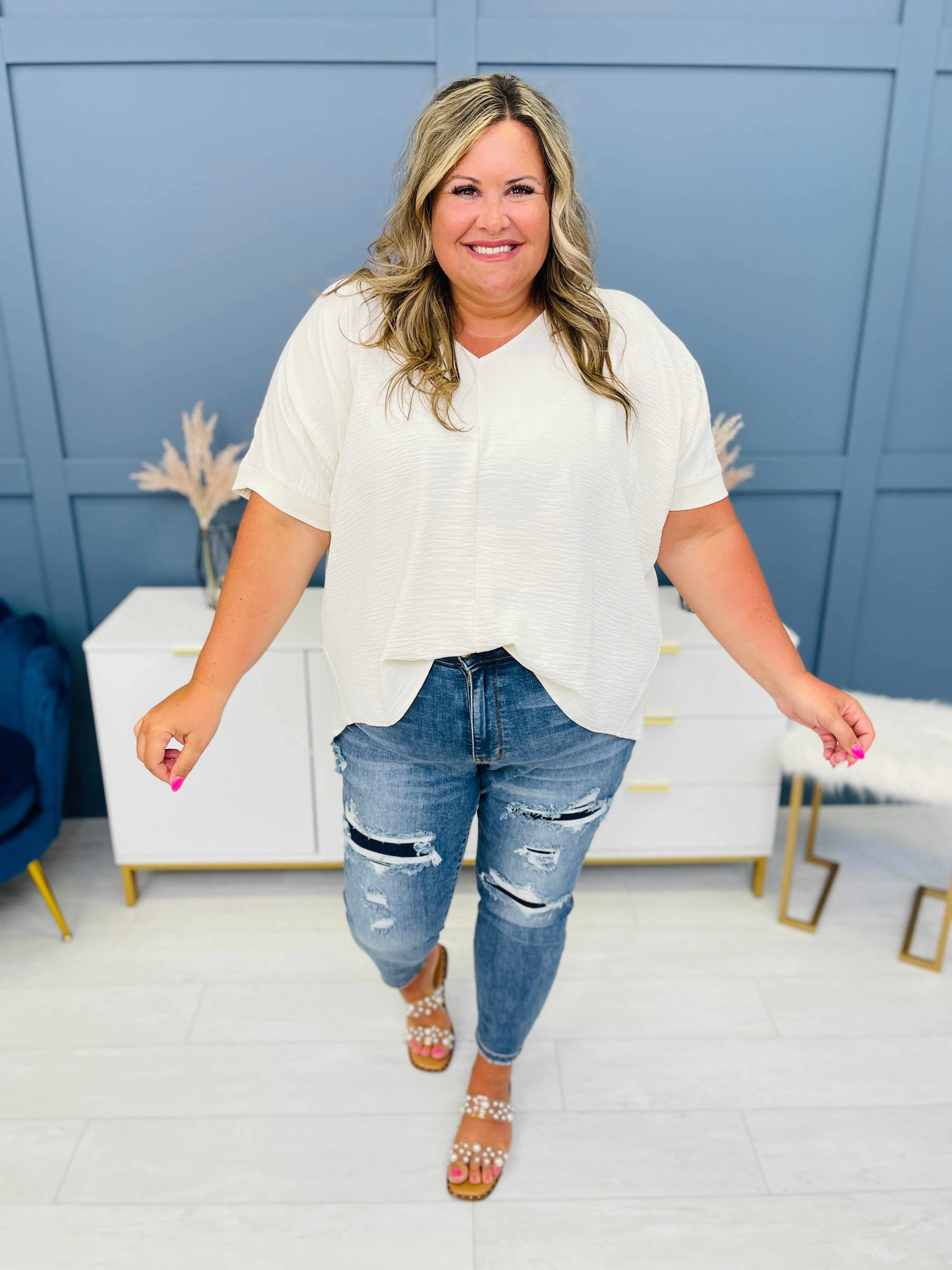 REG/CURVY Best In The Patch Midrise Relaxed Fit Jeans