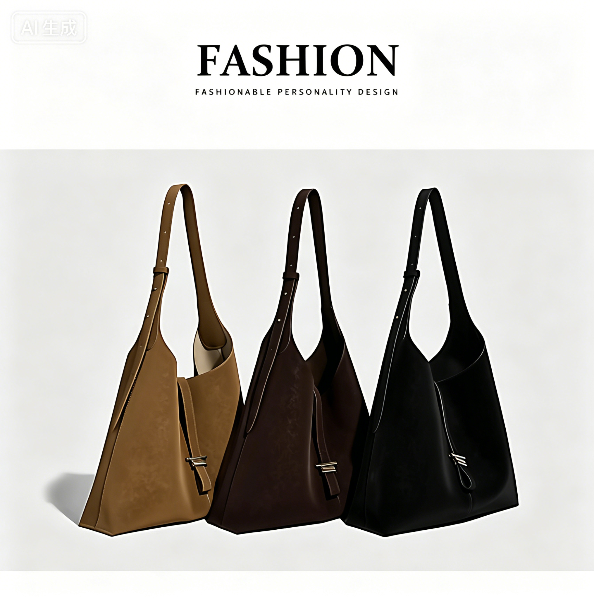 Fashionable women handbag with classic design