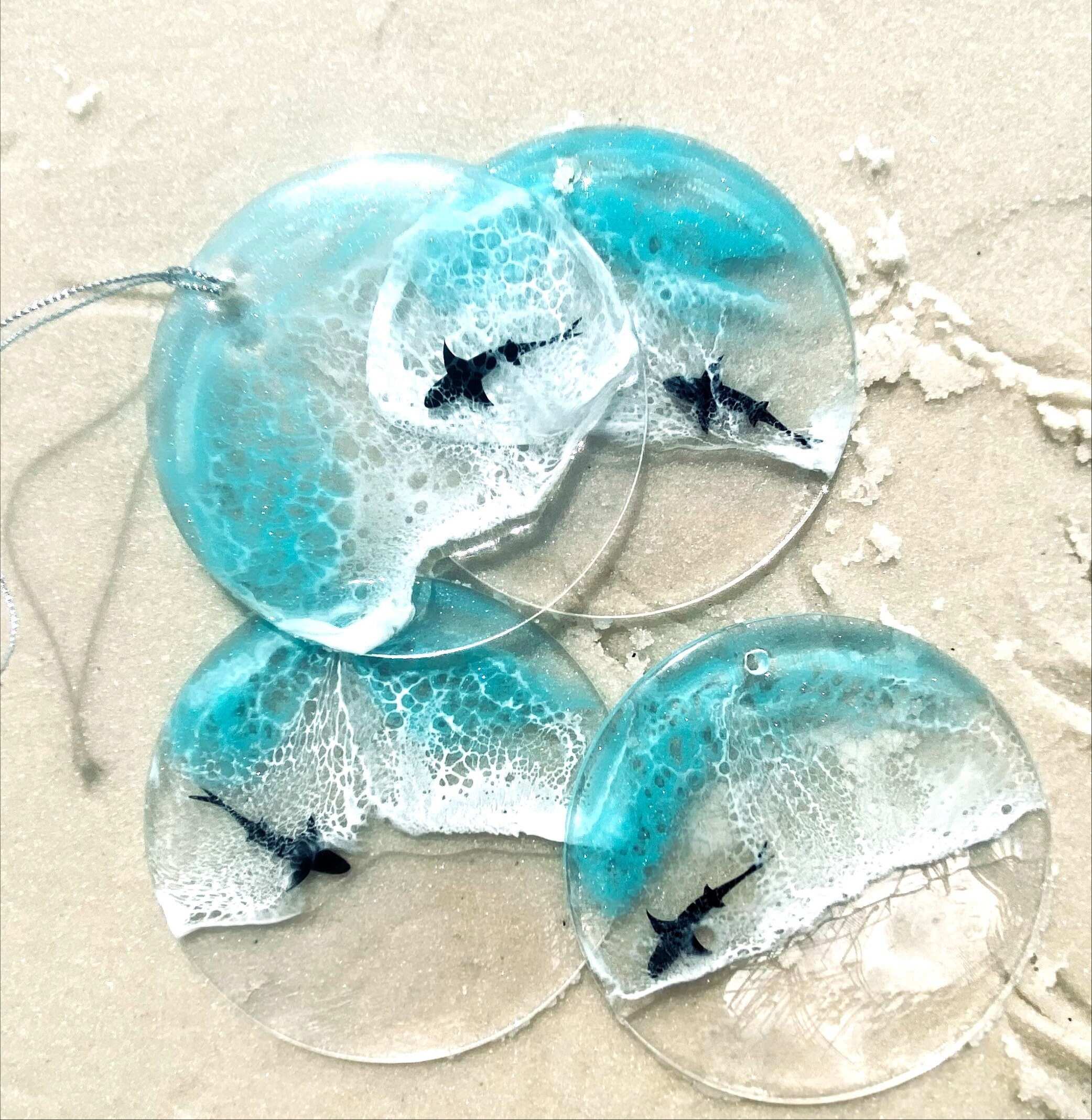 Beach Christmas Ornament