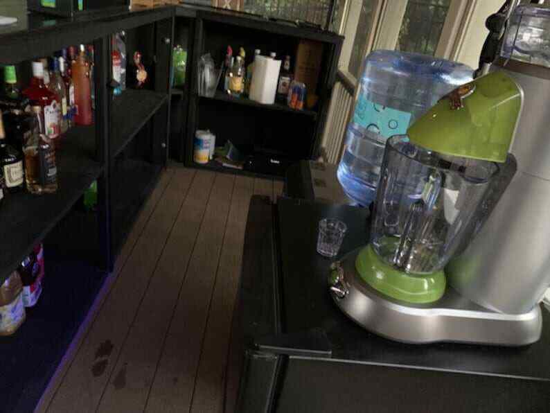 L Shaped Diagona; Home Bar-Indoor or Outdoor Bar-Wood Bar-Bar-Outdoor Bar-Custom Bar-L Shaped Bar-Solid Wood Bar-Mancave-Rustic Decor-