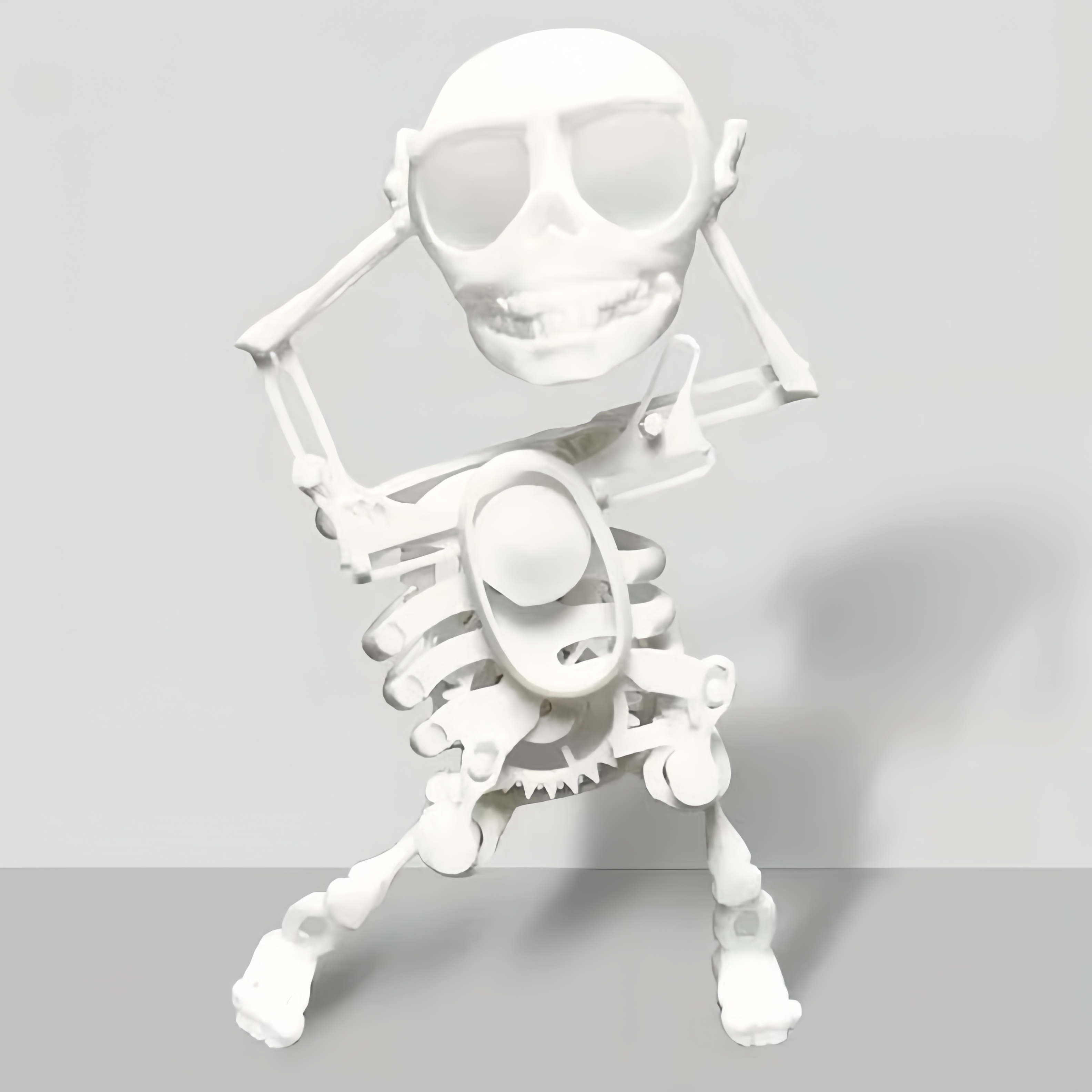 Dancing and Swinging 3D Skull Toy🎉