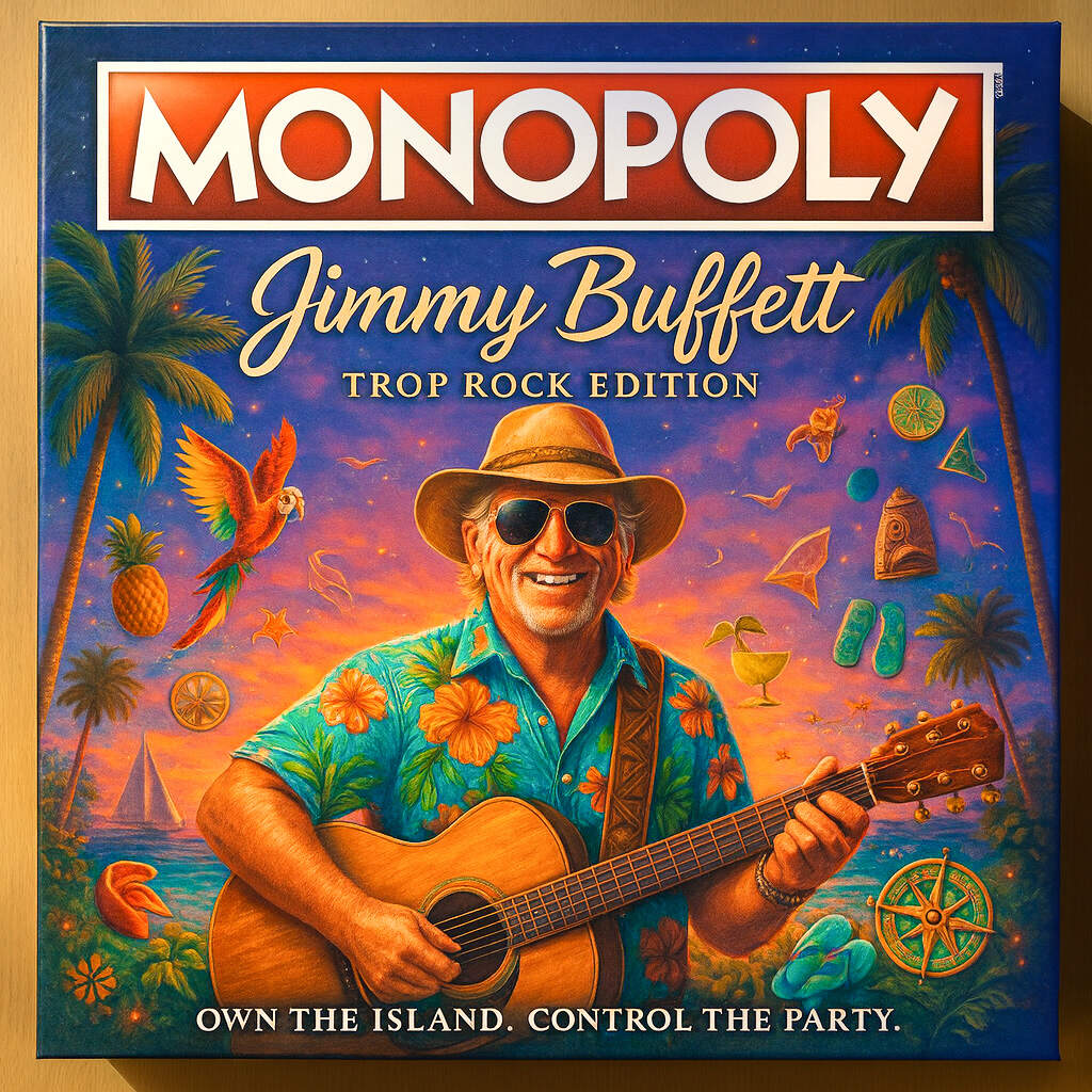 MONOPOLY: Jimmy Buffett – Trop Rock Edition