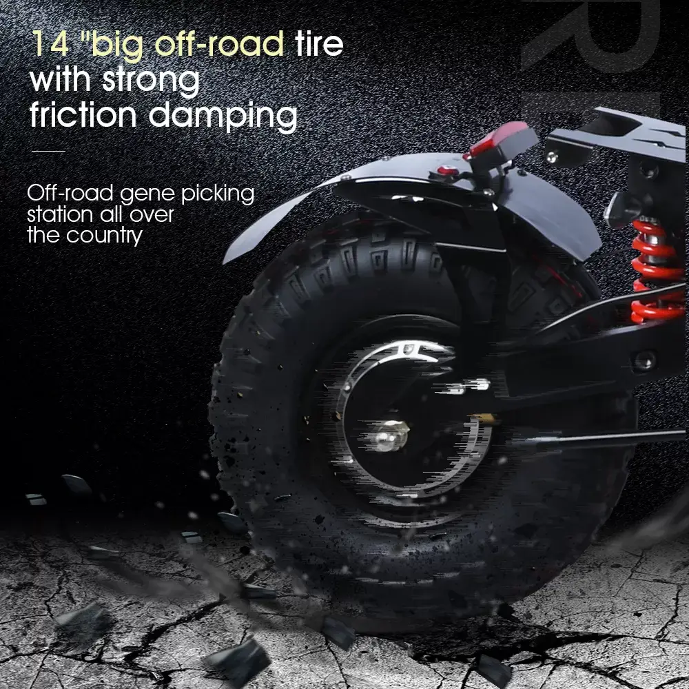 (🔥Limited Time Sale) E2 14inch 8000W best off road electric scooter with mobility powerful electric scooter