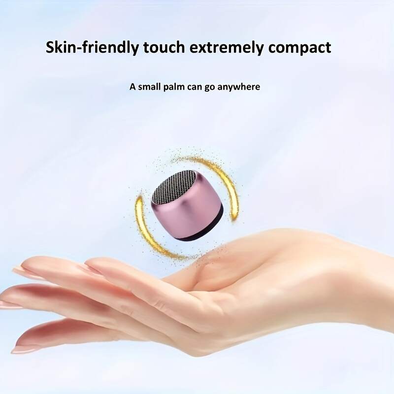 [Mini M1 Wireless Speaker] Wireless Mini M1 Speaker | Portable Music Player with Subwoofer, Sports Sound Box, Small Steel Cannon, for Any Smartphone