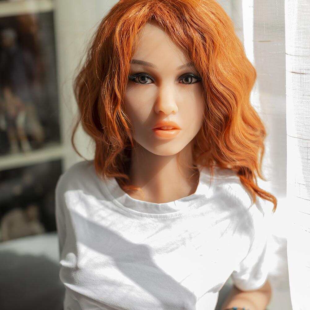 EU Stock - Edney 5ft15/ 157cm 149 Head TPE Flat Chested Skinny Sex Doll