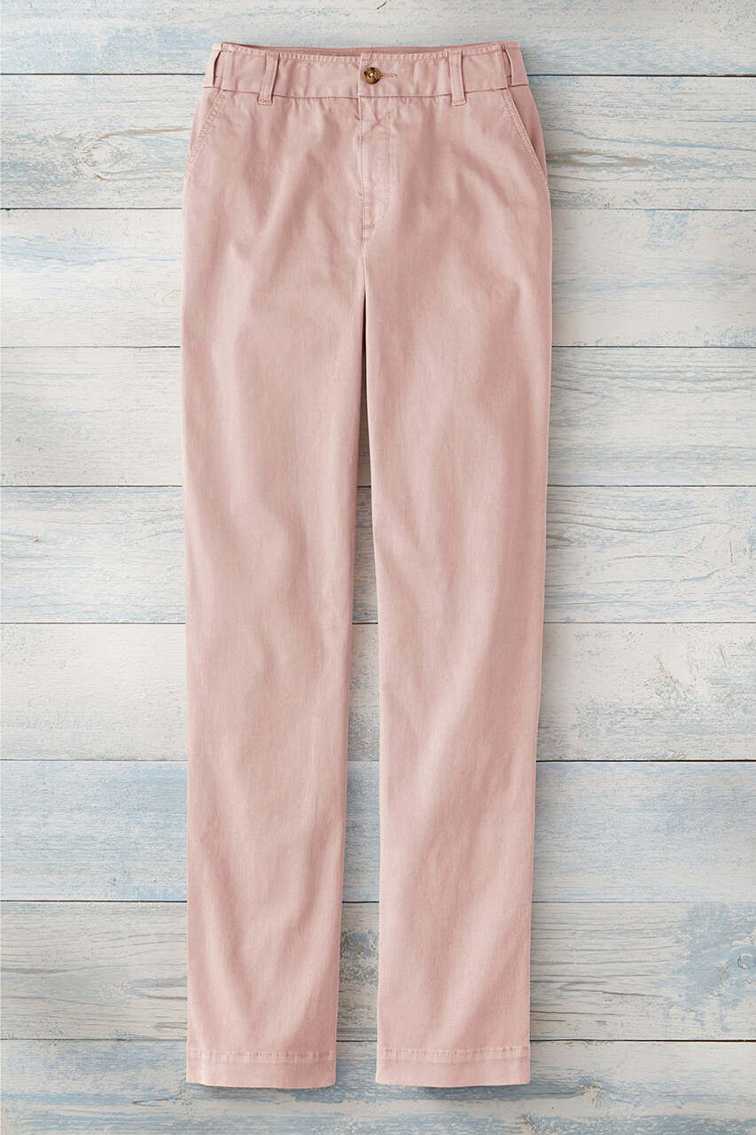 Hidden Stretch-Waist Chinos