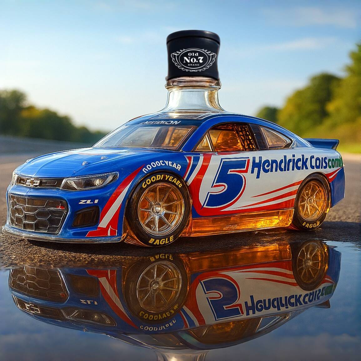 Hendrick Motorsports #5 Whiskey Bottle 2025