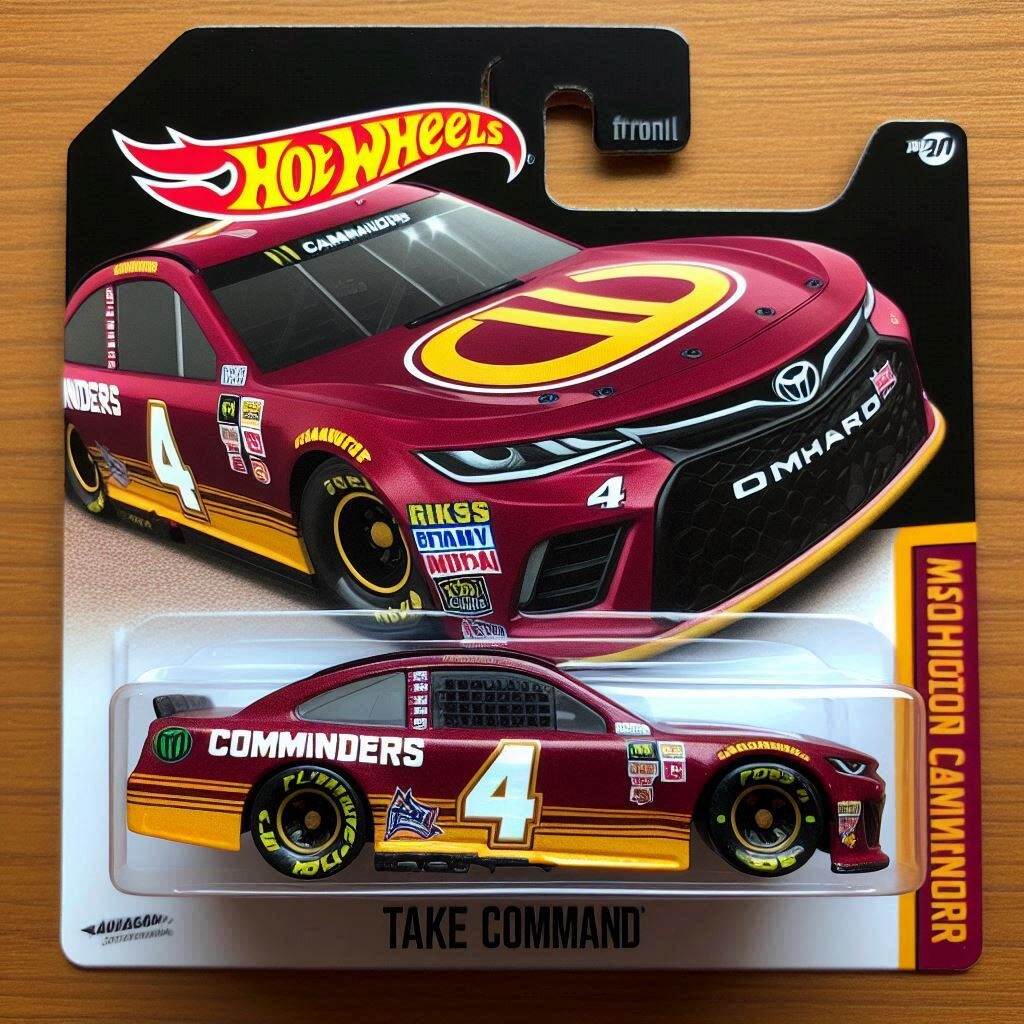 Hot Wheels NFL NASCAR Racing Rides