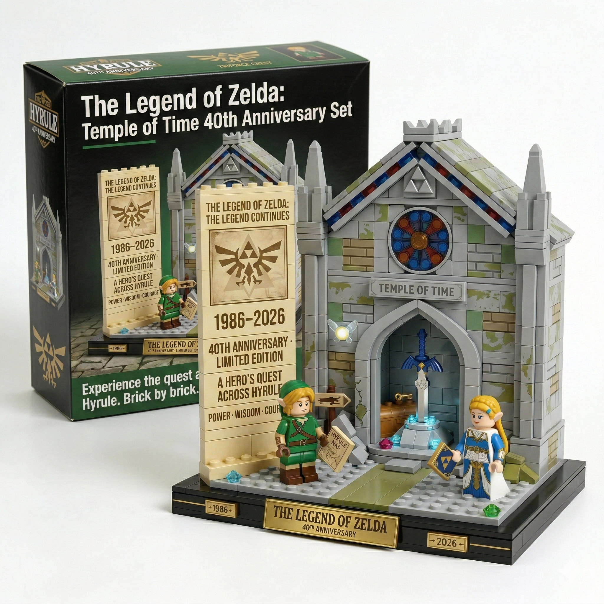 The Legend of Zelda – 40th Anniversary Collector Brick Edition