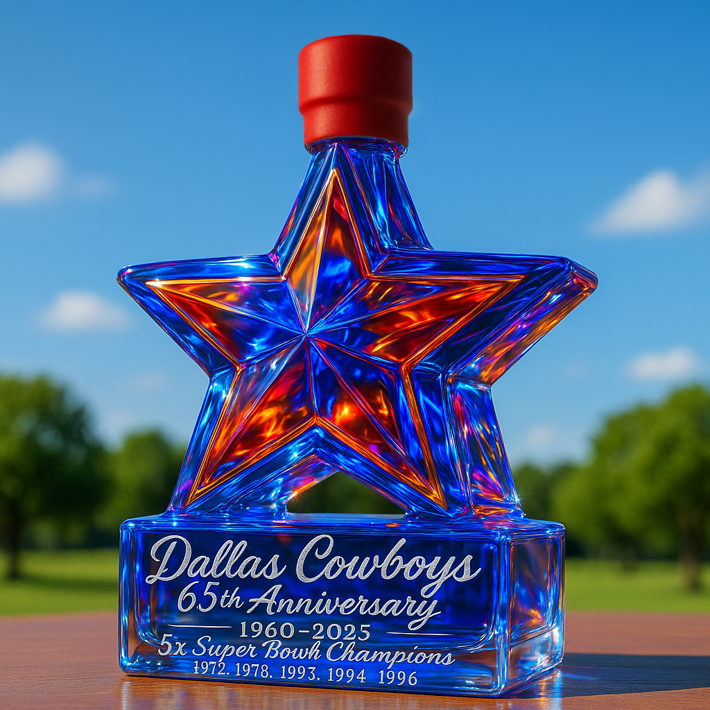 DAL 65th Anniversary Whiskey Bottle